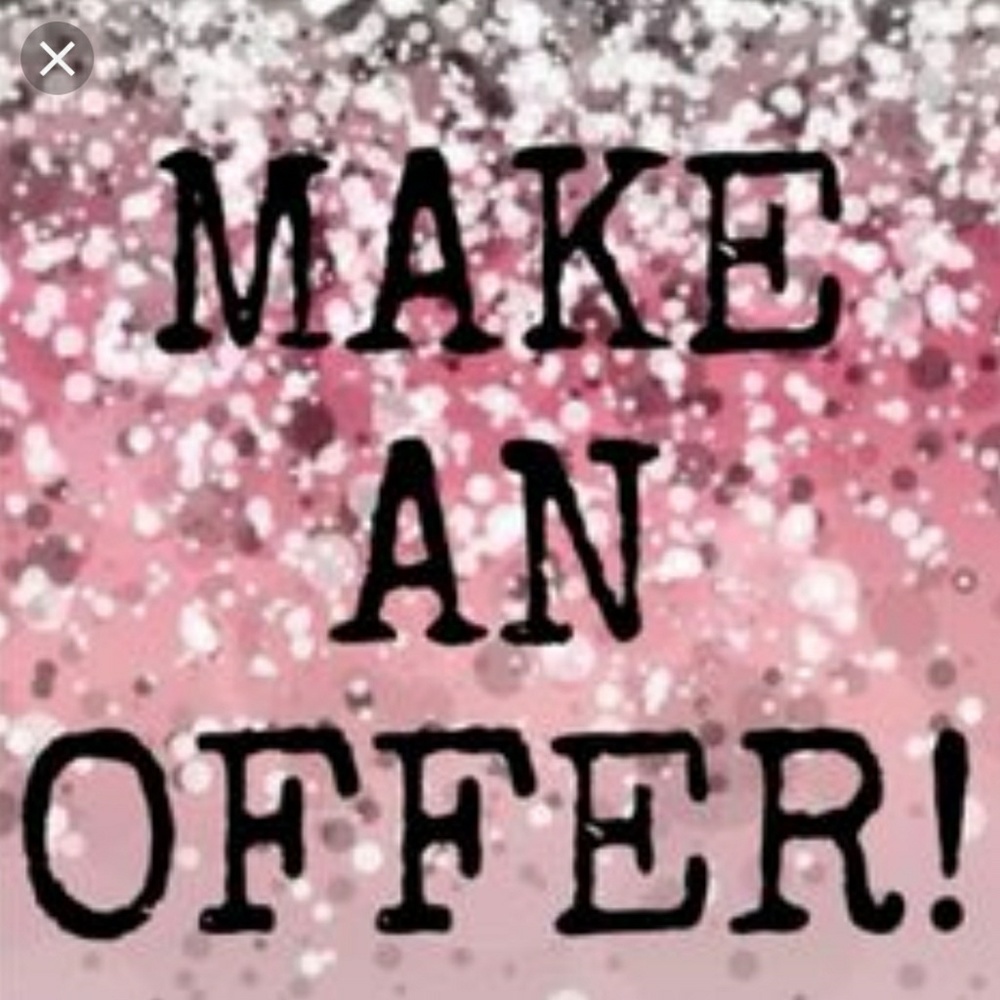 I ACCEPT MOST REASONABLE OFFERS!!!